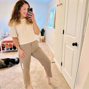 NWT a new day plaid relaxed pants 6